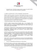 COVID-19 Yönetim Kurulu Üyelerinin ve Müdürlerin Sorumlulukları